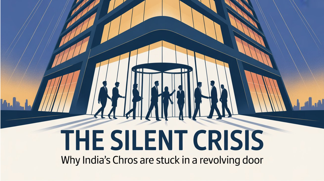 The Silent Crisis - Why India's CHROs Are Stuck in a Revolving Door