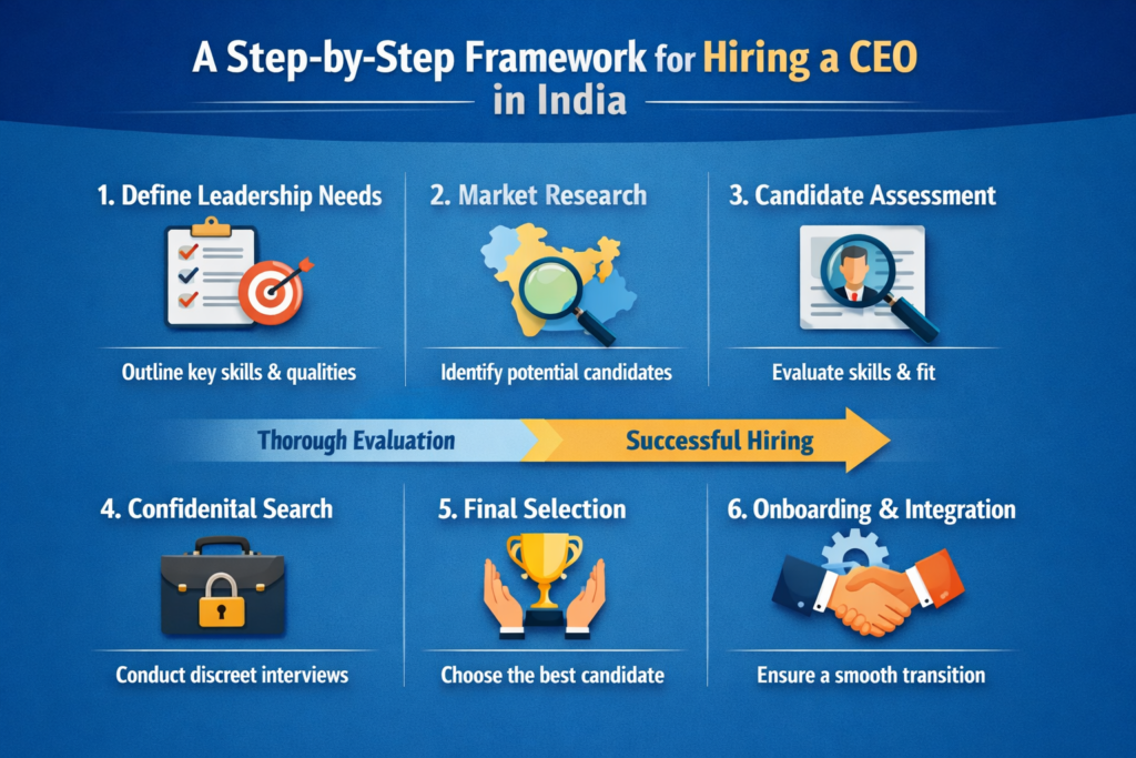 A Step-by-Step Framework for Hiring a CEO in India