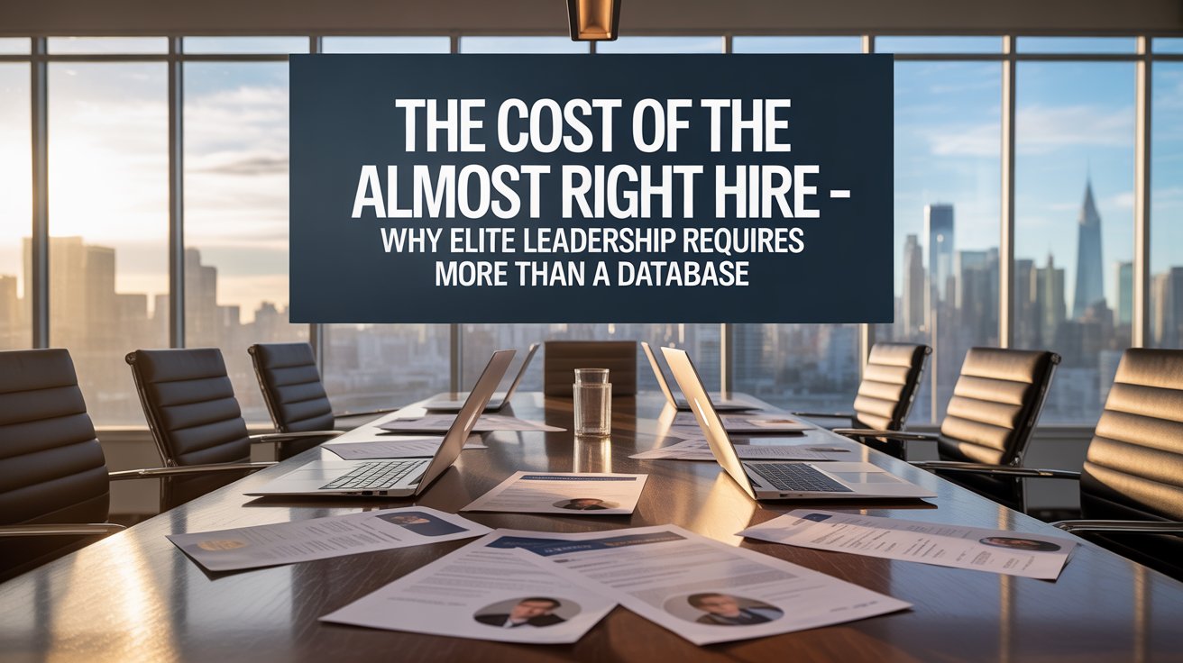The Cost of the Almost Right Hire - Why Elite Leadership Requires More Than a Database